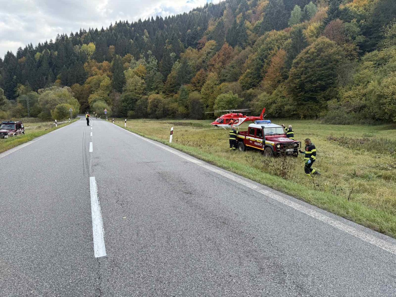 Úraz lesníka v Malej Fatre. Foto: HZS