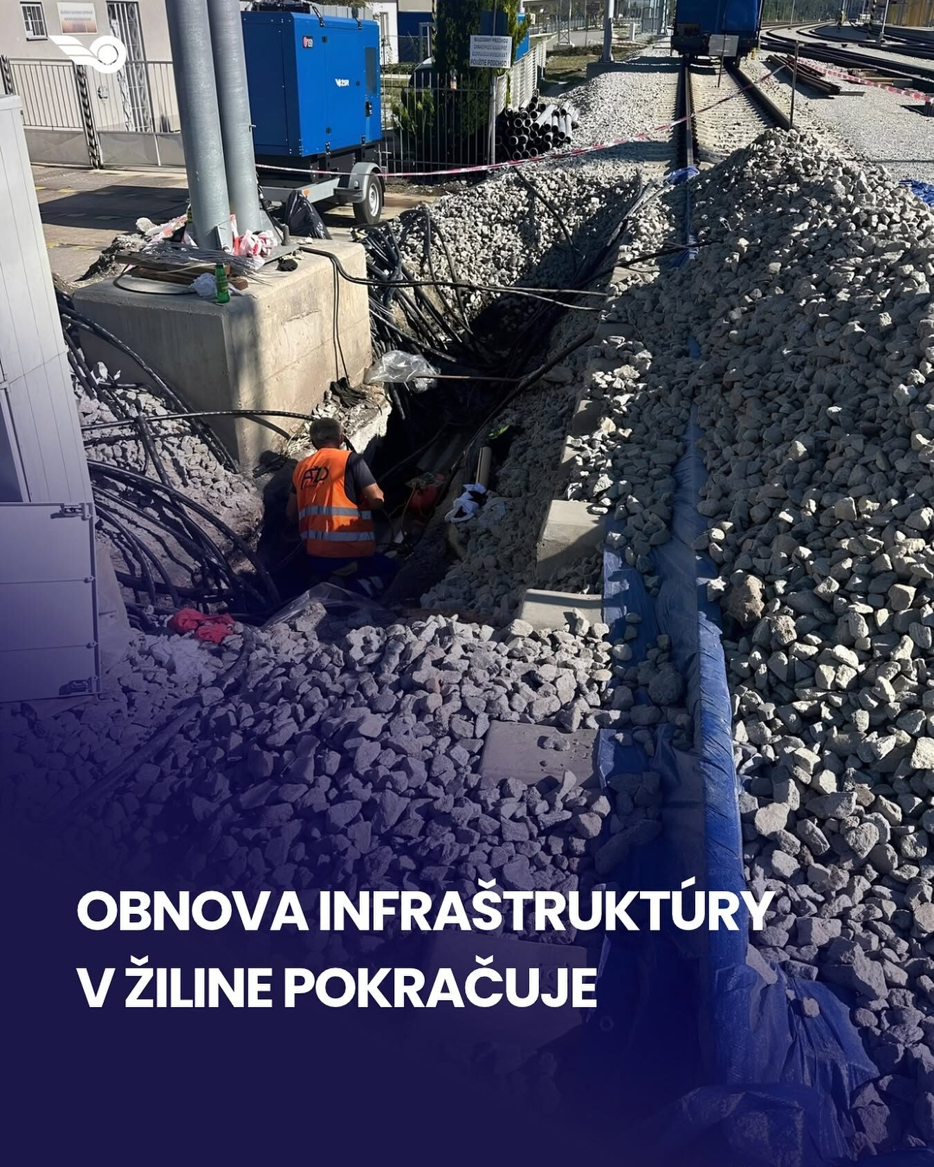 Požiar v žel. stanici Žilina september 2026